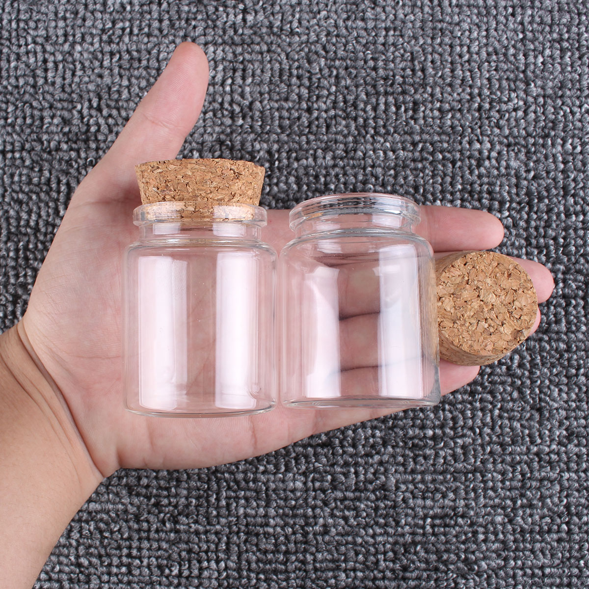 2 adet/grup 50ml 60ml 80ml 100 - Candle Making Jars With Lids incelemesi ve fiyatı
