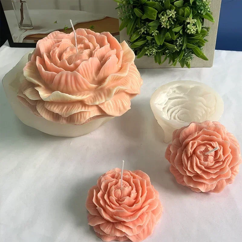 Ekstra Büyük 3D Çiçek Mum Sili - Candle Making Kits incelemesi ve fiyatı